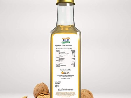 H&O 100% Pure Cold Pressed Edible Walnut Oil Supply