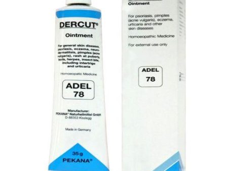 Adel Homeopathy 78 Dercut Ointment Fashion