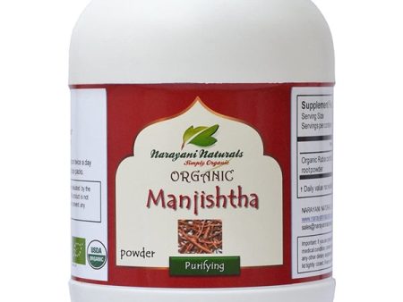 Narayani Naturals Organic Manjistha Powder Online Hot Sale