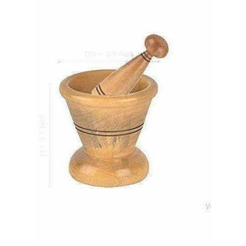 Wooden Spice Masher Mortar & Pestle Sale