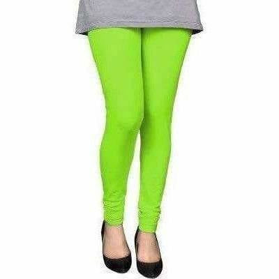 Parrot Green   Neon Green Legging for Women on Sale