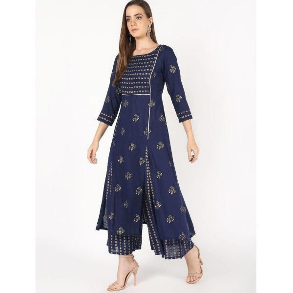 Cheera Flair A-Line Kurta With Front Slit Cut (Kurta Only) Discount