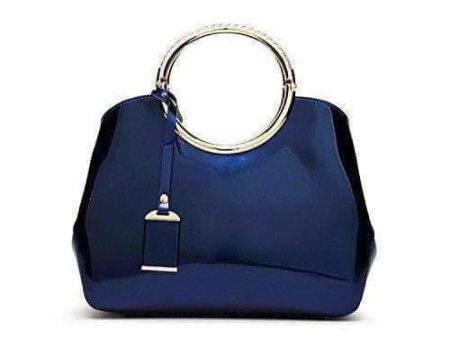 Designer Glossy Hand Bag Online Sale