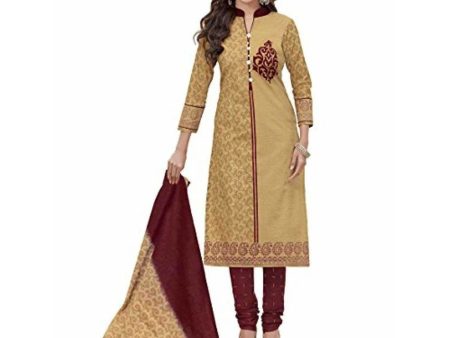 Unstitched Chudidar Suit Dress Material For Discount