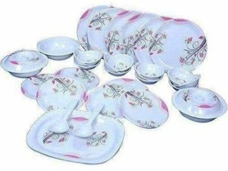 Designer Dinner Set with Pack of 32 Pieces Online Hot Sale