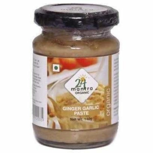 24 Mantra Organic Ginger Garlic Paste For Sale