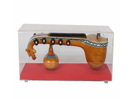 Bobbili Small Plain Veena with Frame Supply