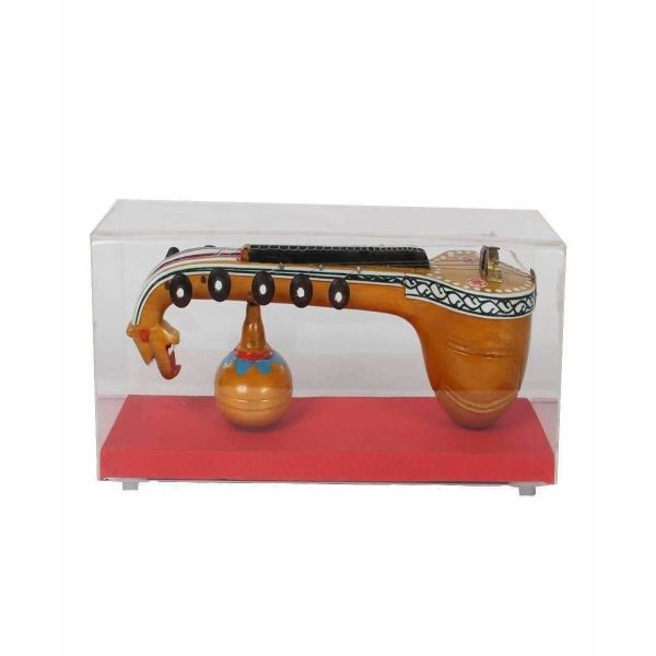 Bobbili Small Plain Veena with Frame Supply