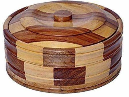 Brown Color - Wooden Casserole Hot on Sale