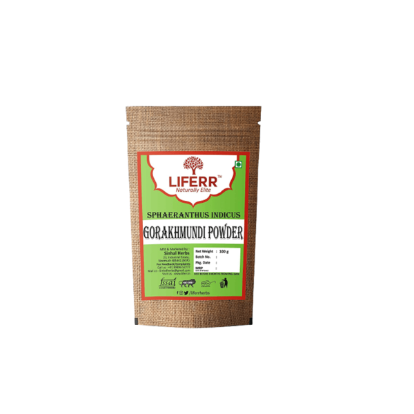 LIFERR Gorakhmundi Powder - Sphaeranthus Indicus Powder (200g) For Sale