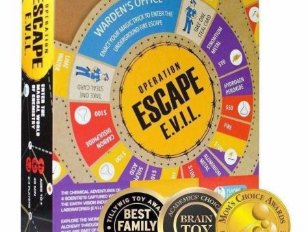 Wood Operation Escape Evil Fun Board Game Based on Chemistry and Magic for Kids Online now