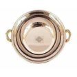 Steel Copper Kadai Bowl - 1000 ML on Sale