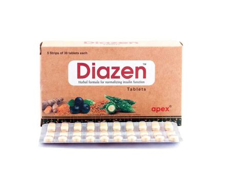 Apex Ayurvedic Diazen Tablets on Sale