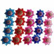 Colorful Flower Design Kumkum Box - 1 Piece Sale