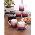 Coffee Mug Set, 220ml 6.6cm, Set of 6, Multicolour Online