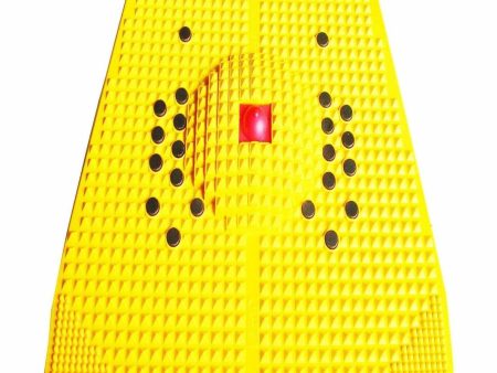 Yellow - Powermat Accupressure Mat Massager   Online Hot Sale