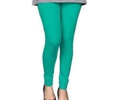 Turquoise Green Legging for Women Online Hot Sale