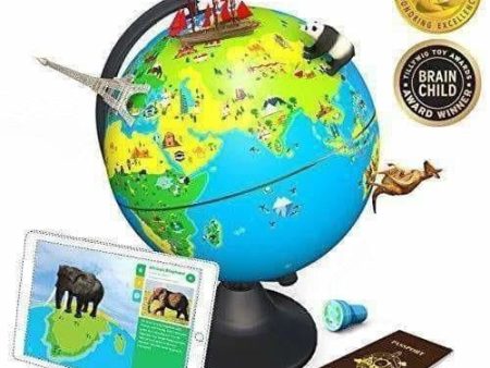 The Educational, Augmented Reality Based Globe for Kids, 4-10 Years on Sale