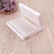 White Color - Folding Plastic Kitchen Dish Rack Stand Plate Holder - 2 Piece Sale