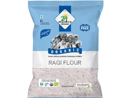 24 Mantra Organic Ragi Flour, 500g For Discount