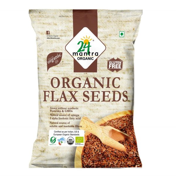 24 Mantra Organic Flax Seeds Supply