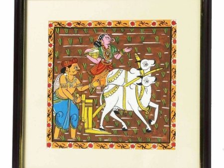 Cheriyal Painting of Former Working on Field Discount