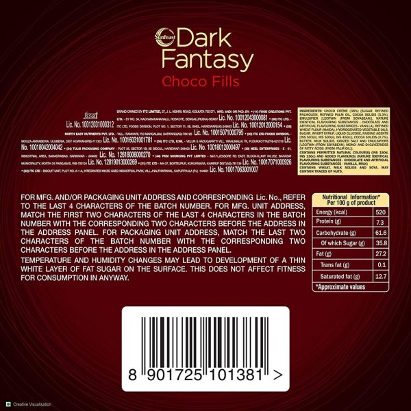 Sunfeast Dark Fantasy Choco Fills Online