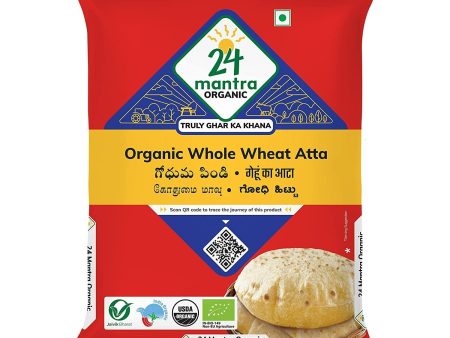 24 Mantra Organic Wholewheat Atta Premium Fashion