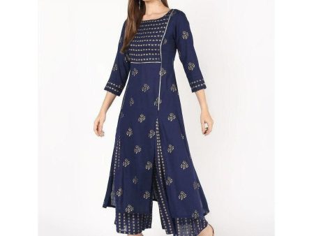 Cheera Flair A-Line Kurta With Front Slit Cut (Kurta Only) Discount