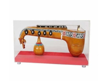 Bobbili Medium Veena With Frame on Sale