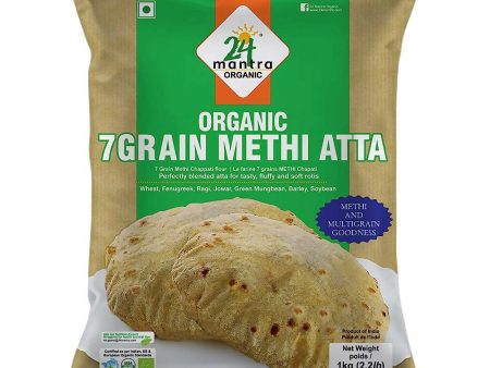 24 Mantra Organic 7Grain Methi Atta Online Sale